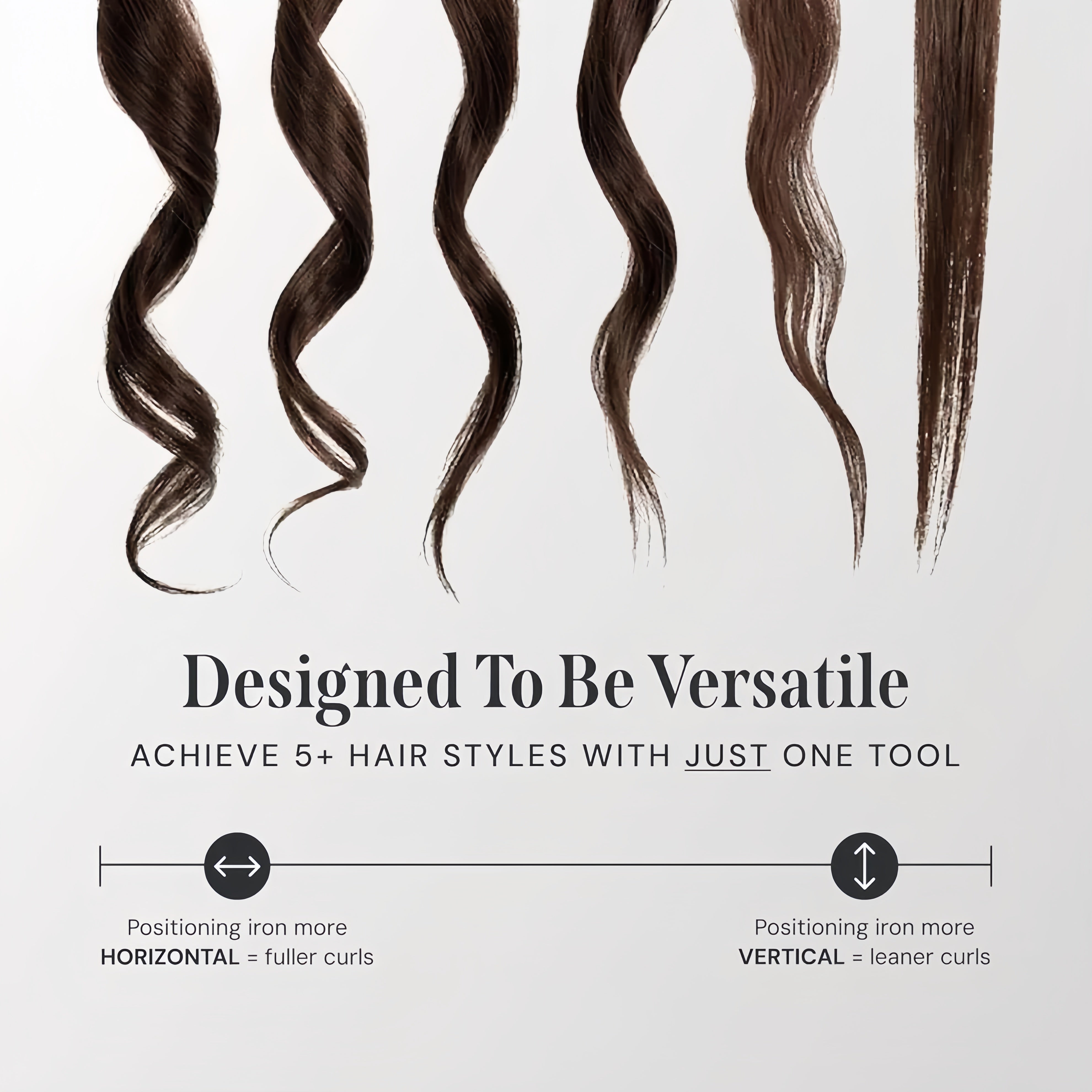 HairFusion™ | Straighten, Curl, and Conquer—All with One Tool!