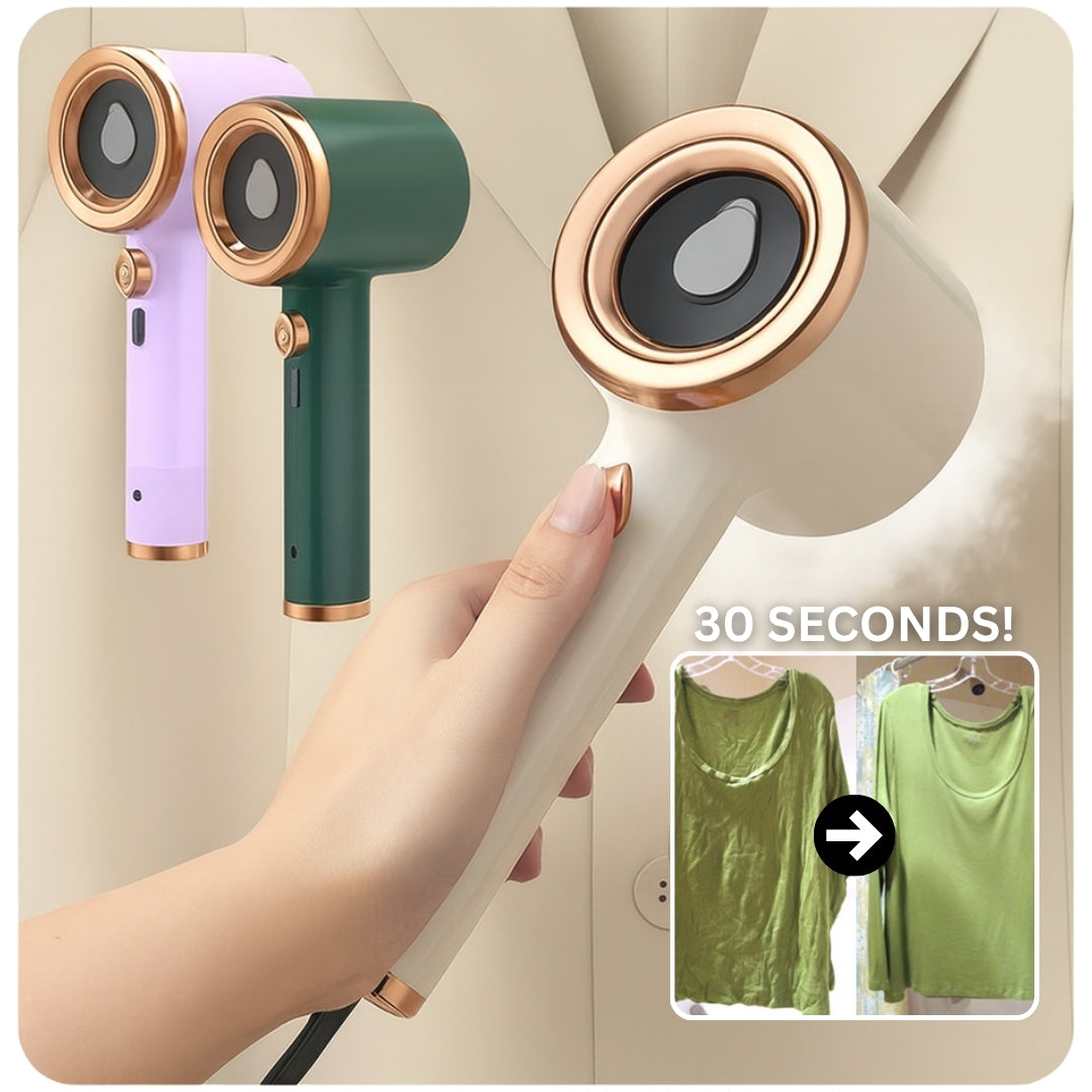 QuickSteam™ | Wrinkle-Free Clothes in a Flash!