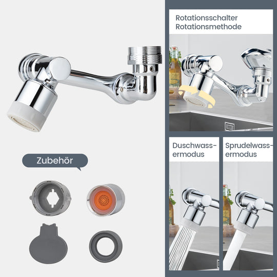 TwistFlow™ | Ultra Rotatable Extension Faucet