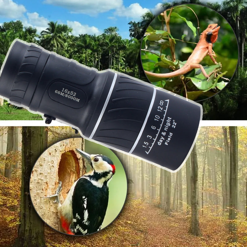 ZoomSight™ | Your Pocket-Sized Monocular for Big Adventures!
