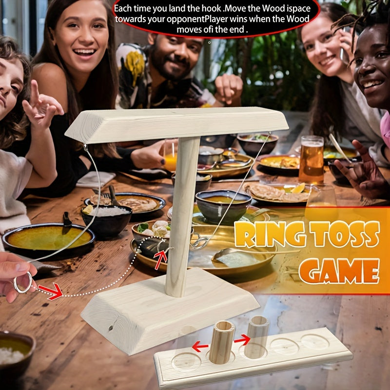 RingToss™ | Wooden Ring Toss Set