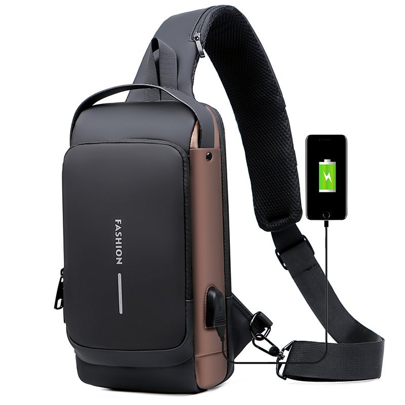 MotoCharge™ | Motorcycle USB Charging Anti-Theft Shoulder Bag