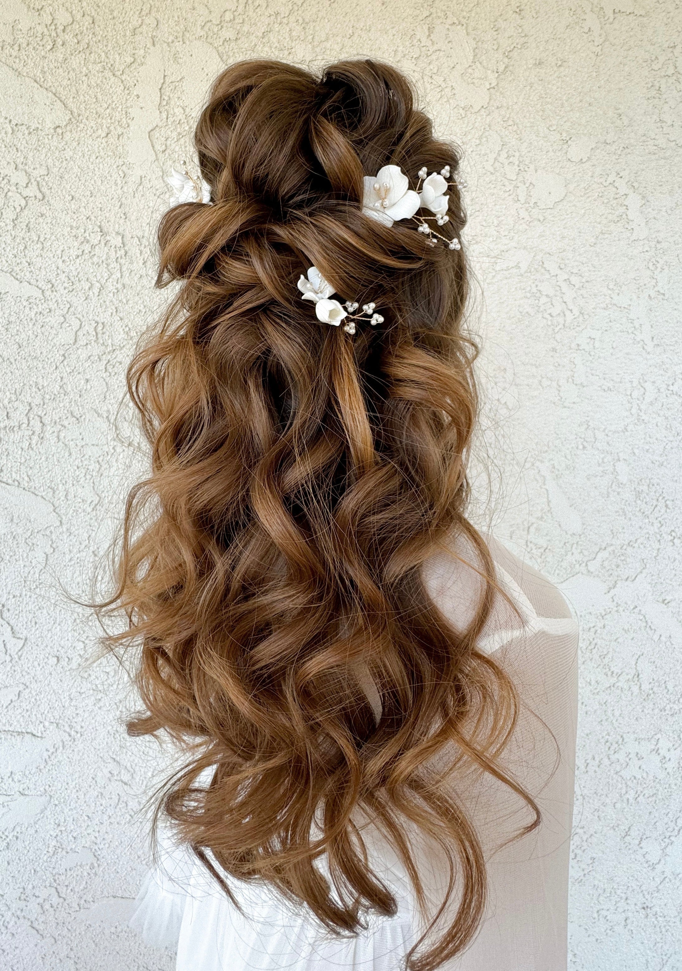 Tina™ | Elegant Floral Hair Pins
