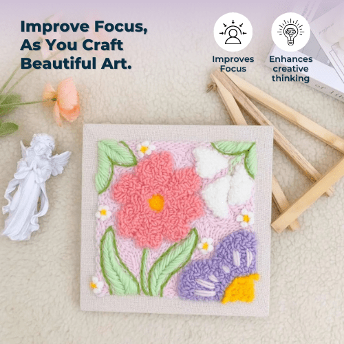 PunchCraft™ | Punch Needle Embroidery Kit