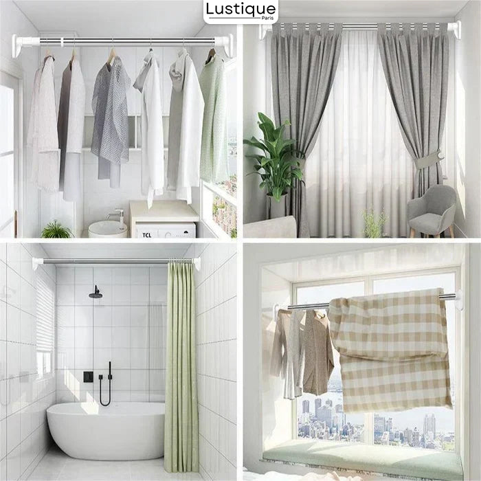 QuickRod™ | Hang Anything, Hassle-Free — No Drills Required!