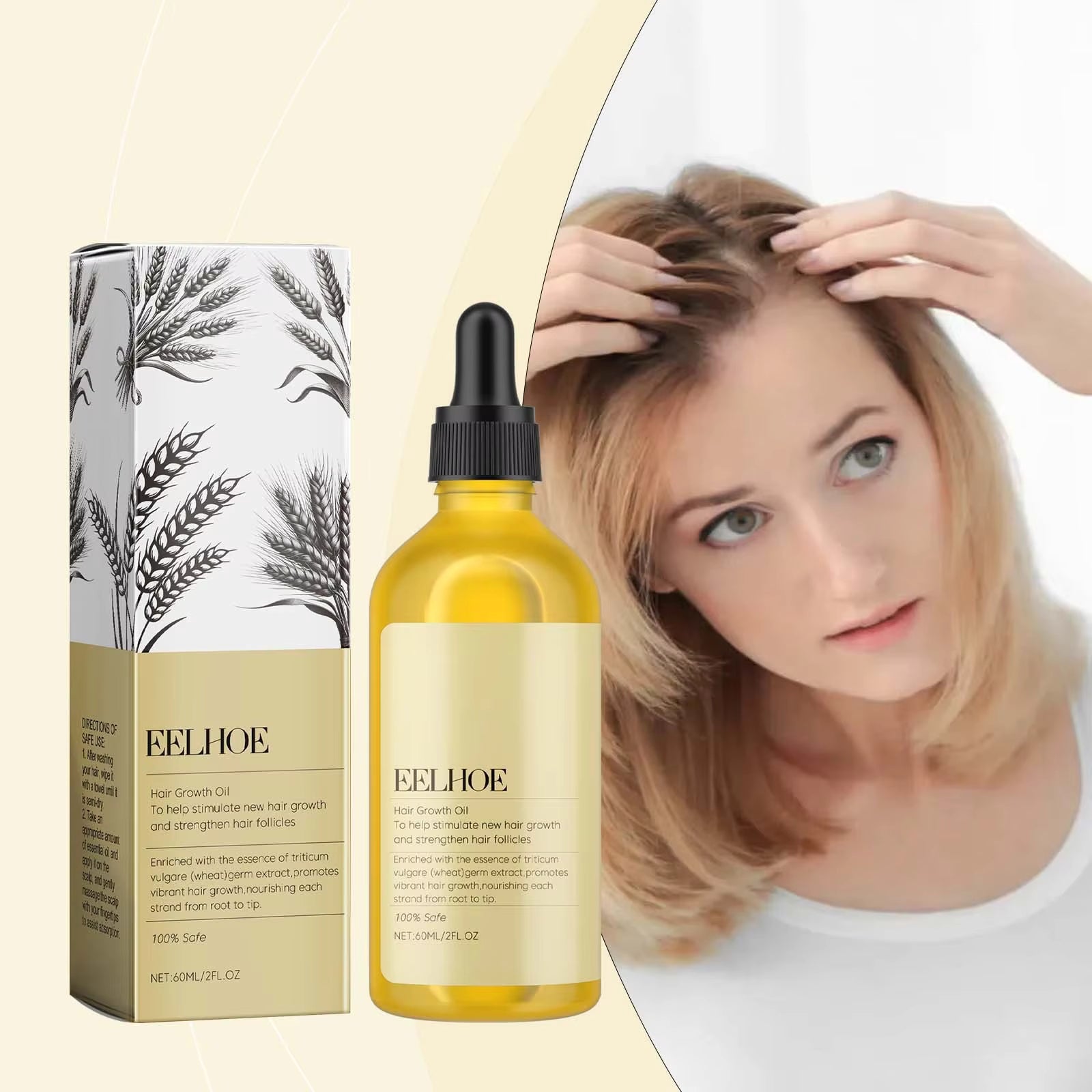 PureGlow™ | Hair Elixir  For Thicker, Stronger, Healthier Hair (SALE ENDS TONIGHT)