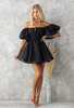 Ella™ | Mini dress with puff sleeves