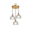 Vintage Crystal Pendant Lamp