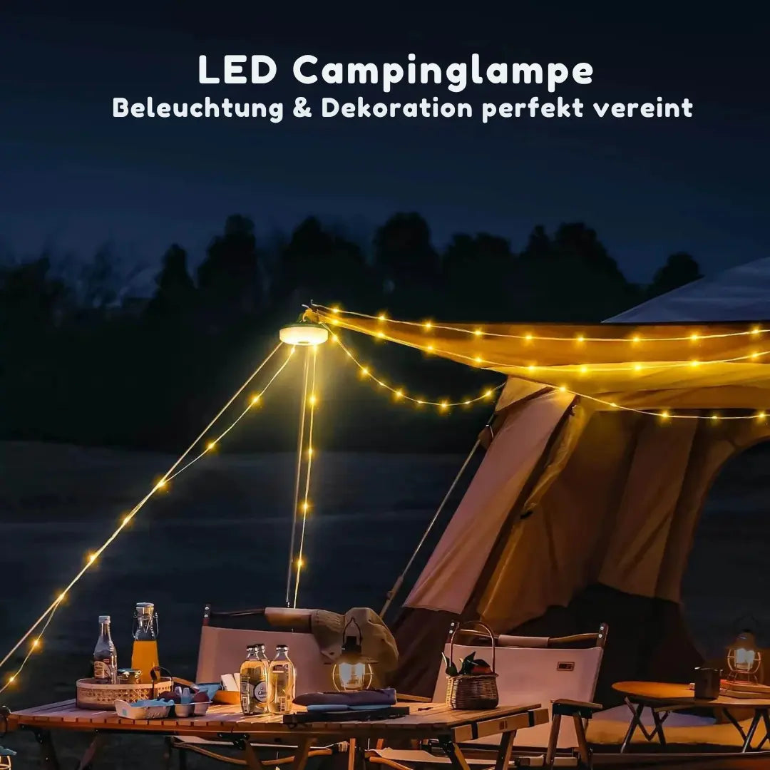 CampGlow™ | Your Ultimate Camping Companion – Light, Power & More!