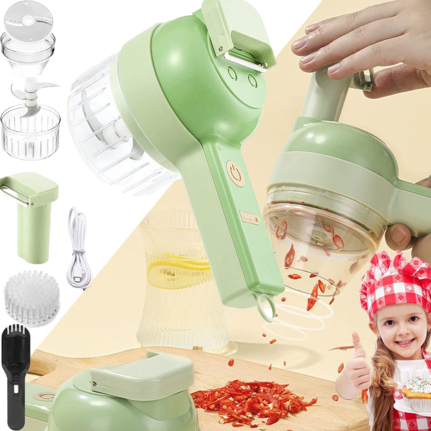 Pro-Tool 4 in 1 Electric Kitchen Chopper