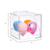4-Slot Acrylic Beauty Sponge Organizer