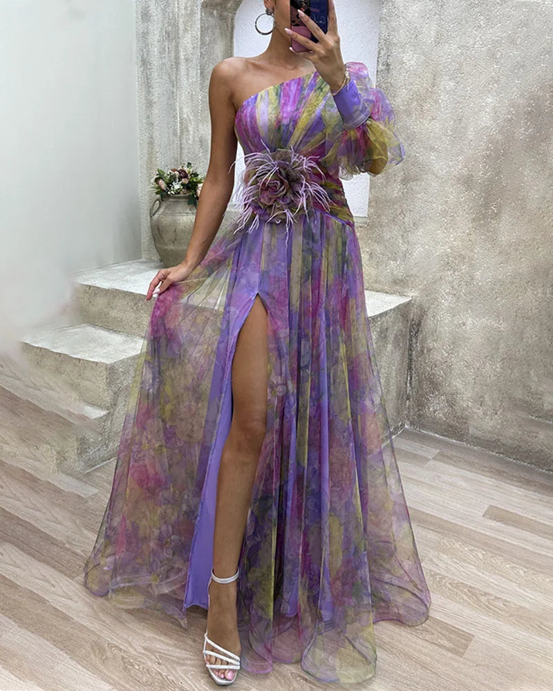 Divine™ | Elegant Dress with Slit