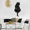 TailTime™ | Nordic Cat Wagging Tail Wall Clock