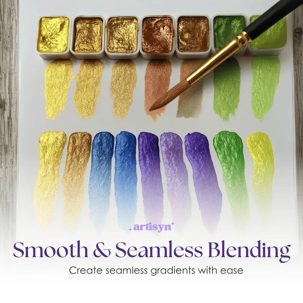 LumaColor™ | Watercolor Set That Transforms Every Stroke Into Art