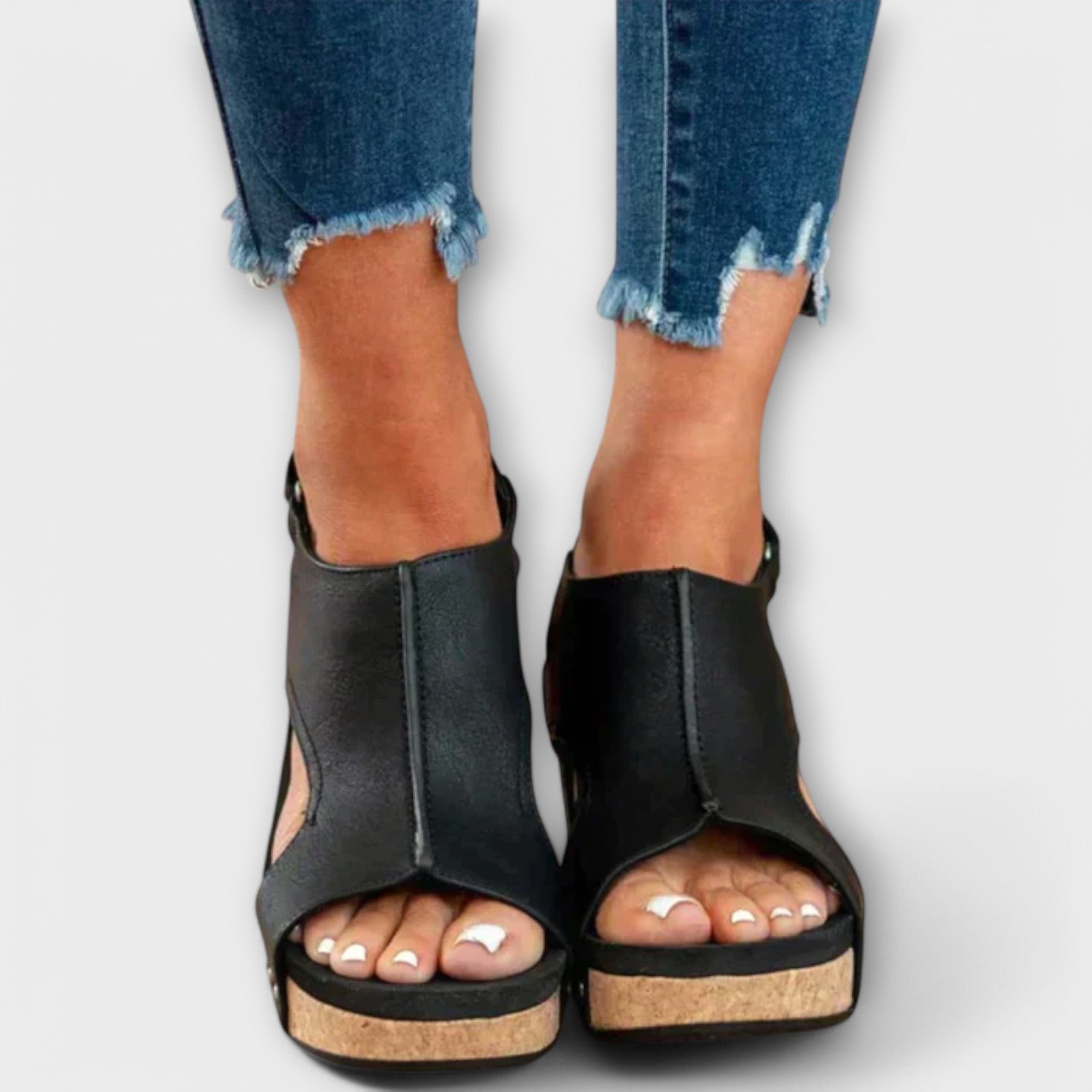 Claire™ | Classy Wedge Heel Shoes