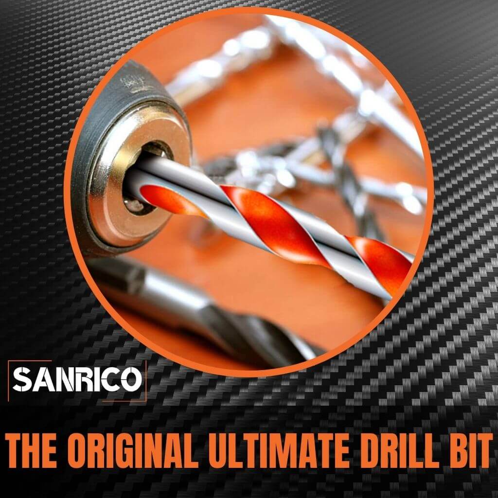 DrillForce™ | From Wood to Brick — One Bit Does It All!