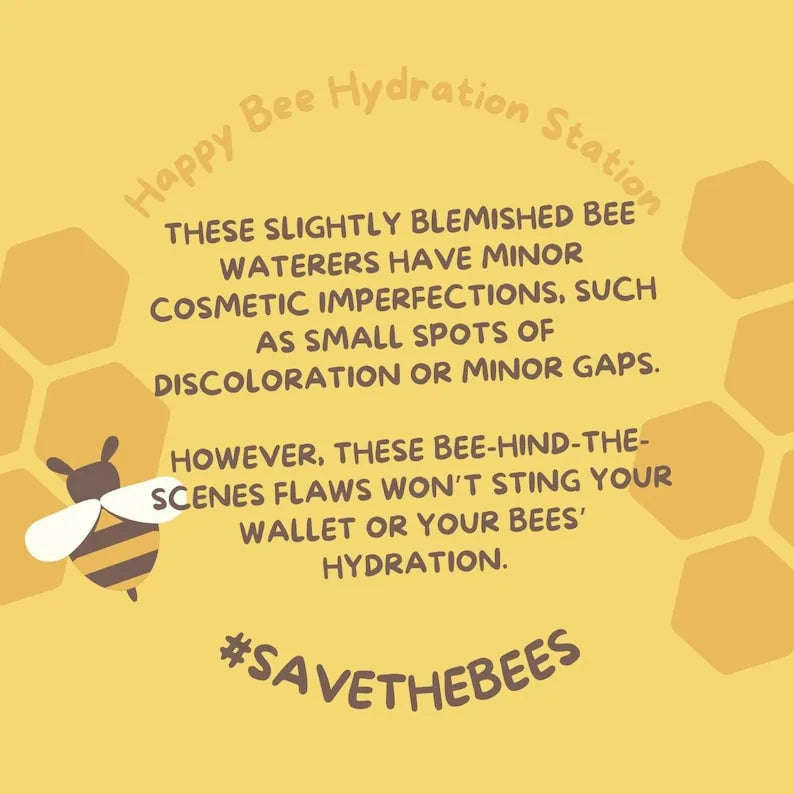 BeeHaven™ | Eco-Friendly Hydration for Happy Pollinators