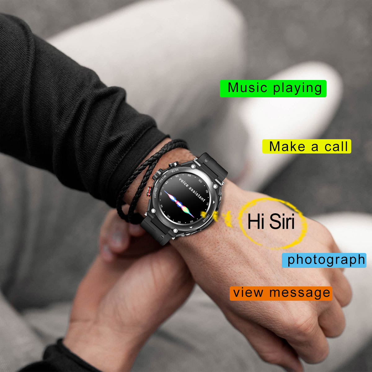 SyncAura™ | Your All-in-One Smartwatch