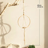 Macrame Knitted Wooden Boho Style Air Hanging Planter