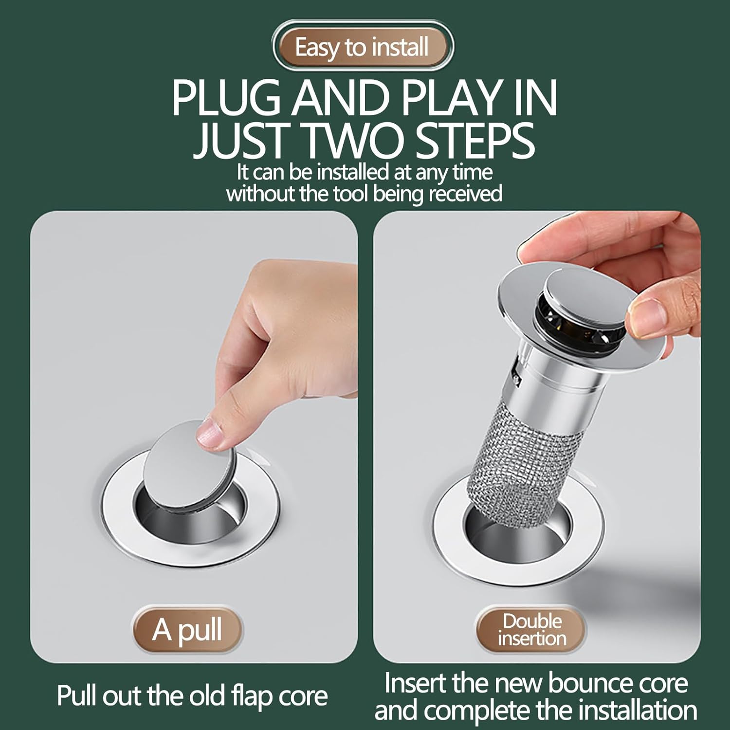 ClogSafe™ | Effortless Sink Clogging Protection
