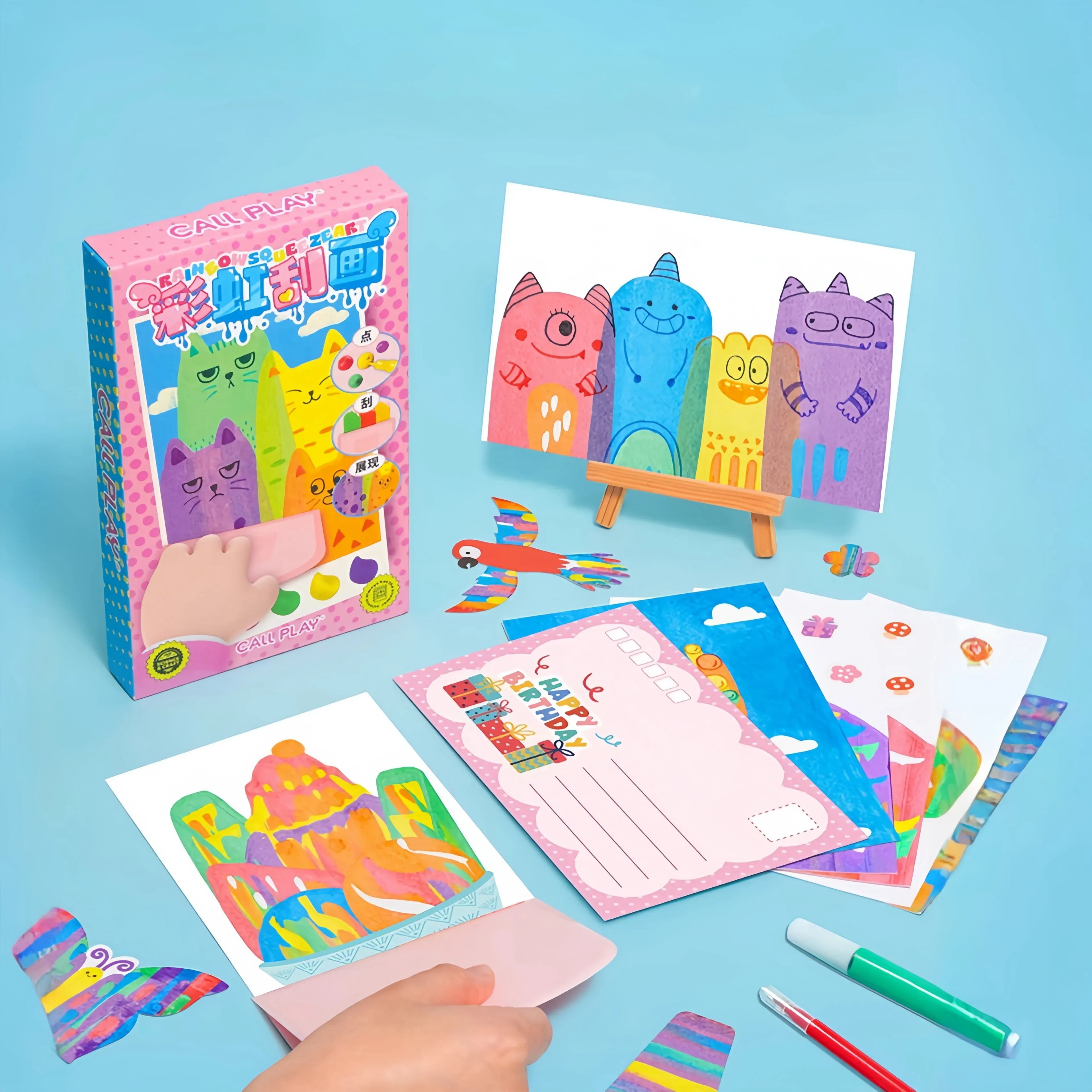 SqueePro™ | Unleash artistic fun! With The Creative Squeegee Painting Kit