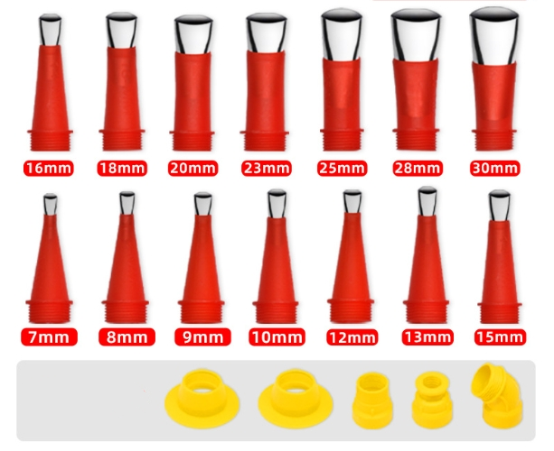 RubberJet™ | Universal Rubber Nozzle Tool Set