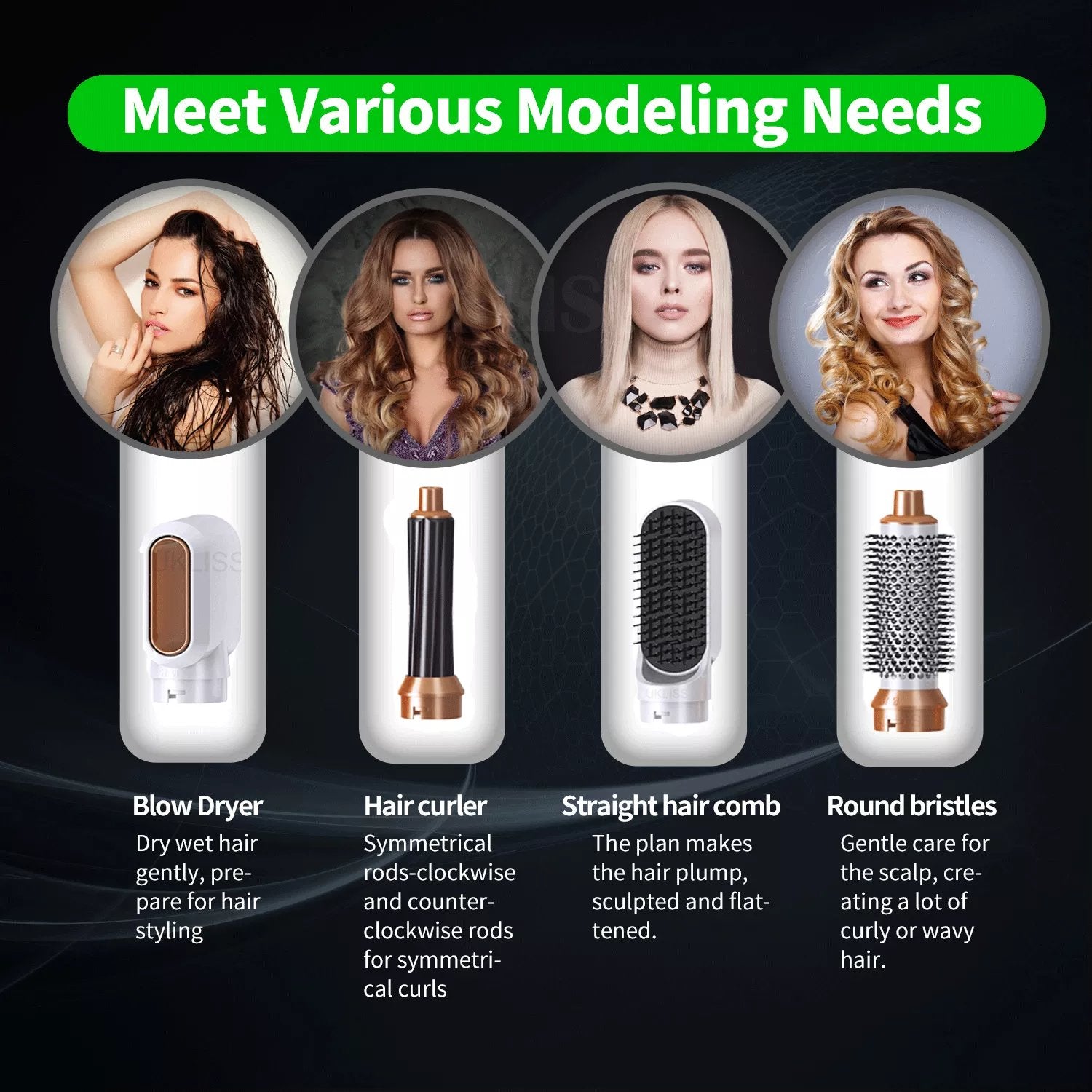 GlamFusion™ | Dry, Curl, Straighten, Volumize & Smooth—All in One Tool!