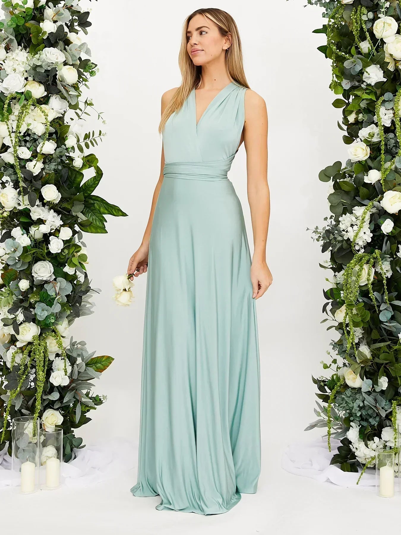 Nicole™ | Elegant Multi-Wrap Dress