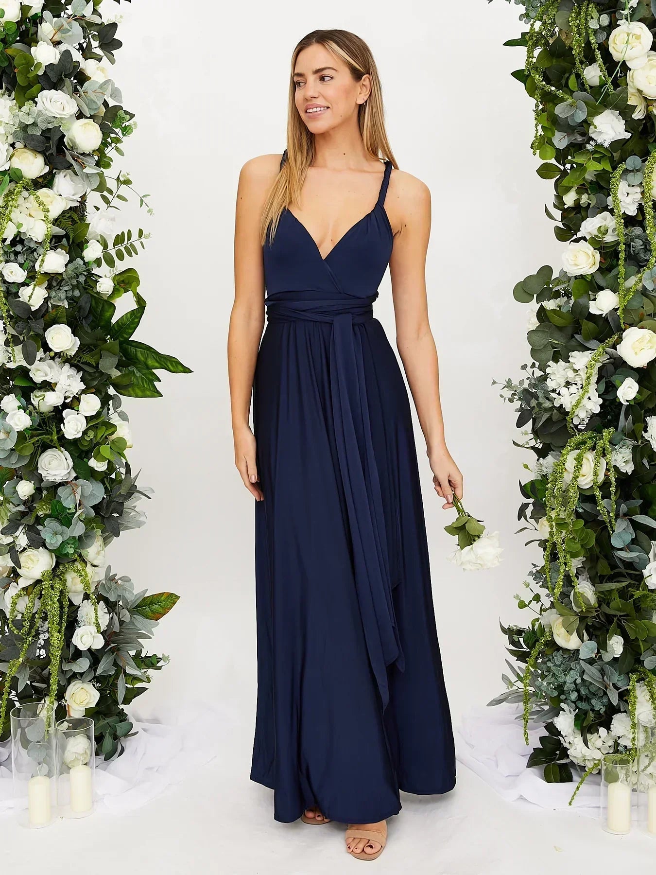 Nicole™ | Elegant Multi-Wrap Dress