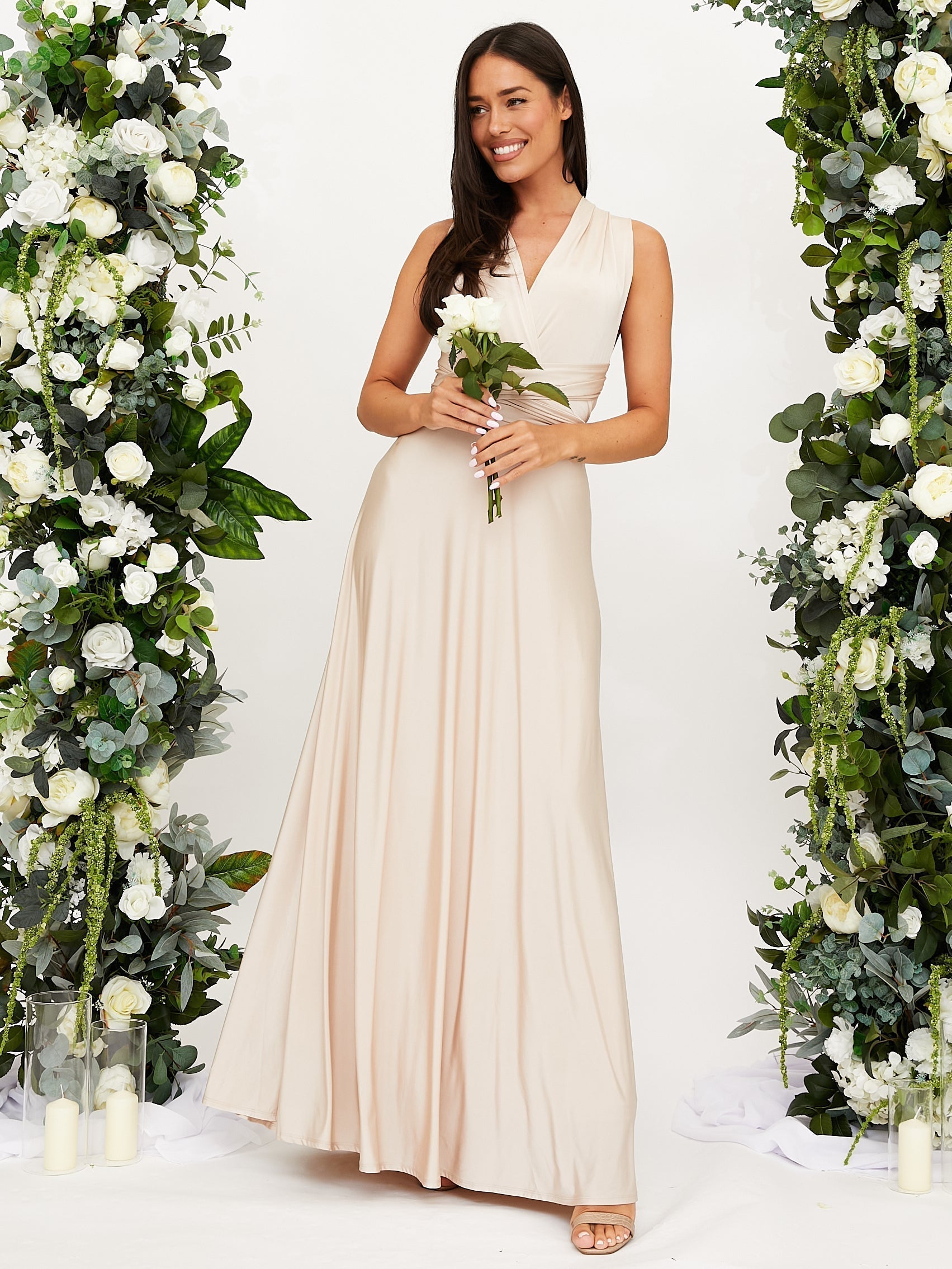 Nicole™ | Elegant Multi-Wrap Dress