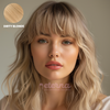 Luxe™ | Effortless Natural Look with Customizable Fit Clip-On Bangs