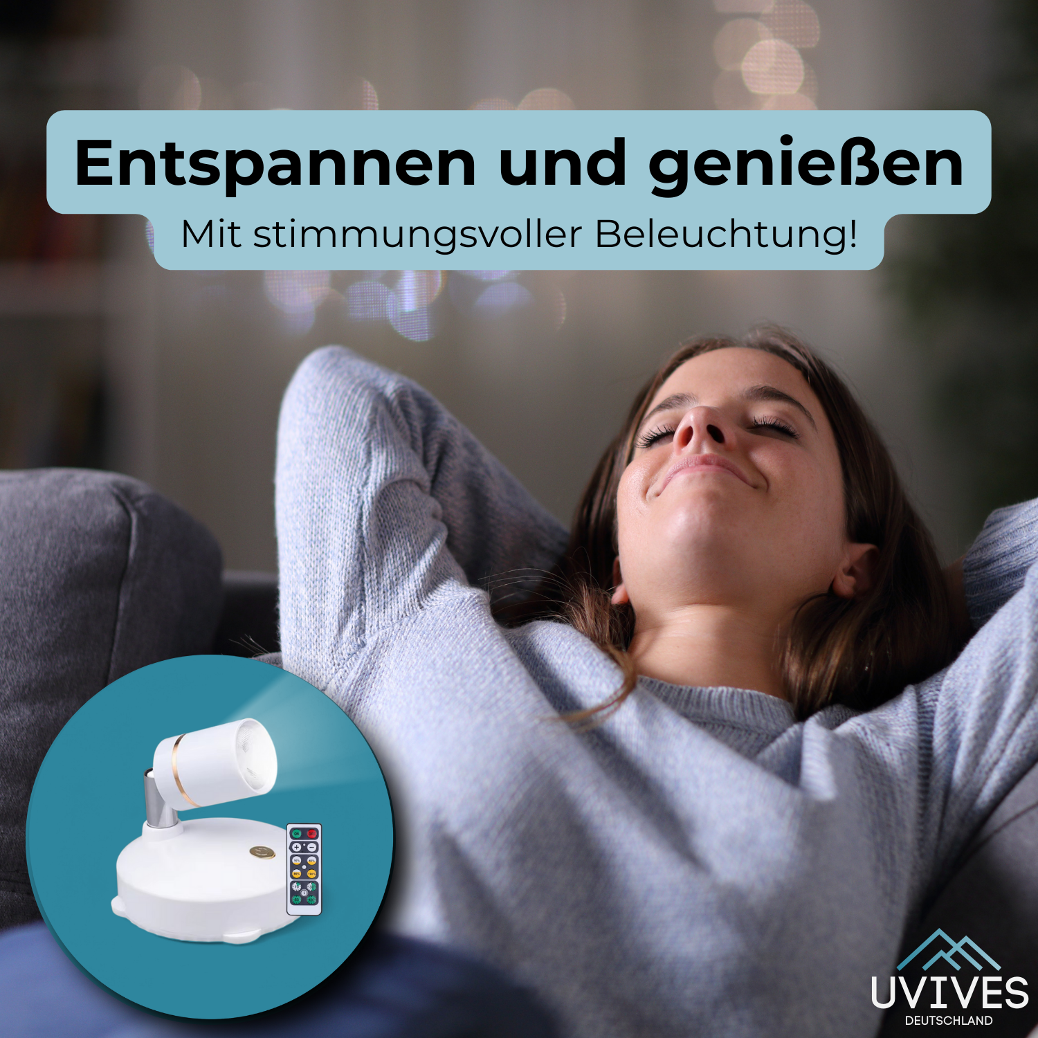 GlowBeam™ | Portable Wireless LED Spotlight – Brighten Any Space with Ease