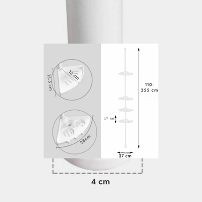 BathRack™ | Your Go-To Shelf for a Spotless Bathroom!