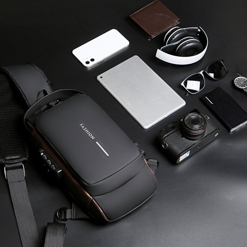 MotoCharge™ | Motorcycle USB Charging Anti-Theft Shoulder Bag