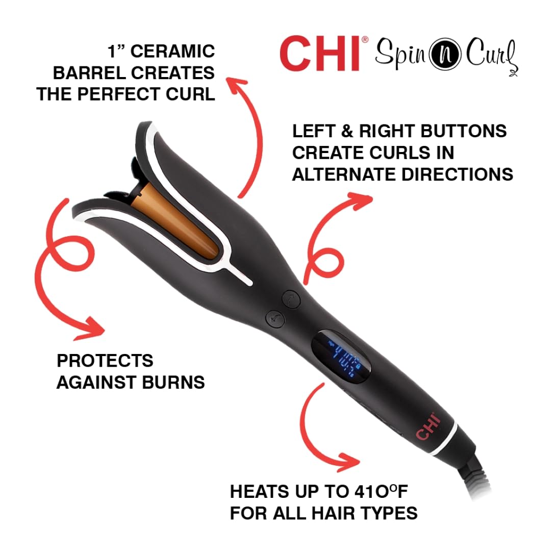 CHI Spin N Curl Curling Iron | FINAL DAY OF SALE!