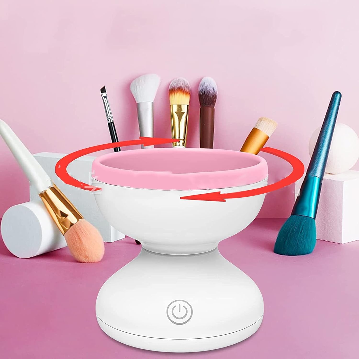 CleanGlam™ | Effortless Brush Cleaning for Perfect Makeup Every Time!