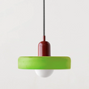 Bauhaus Pendant Light in Colored Glass