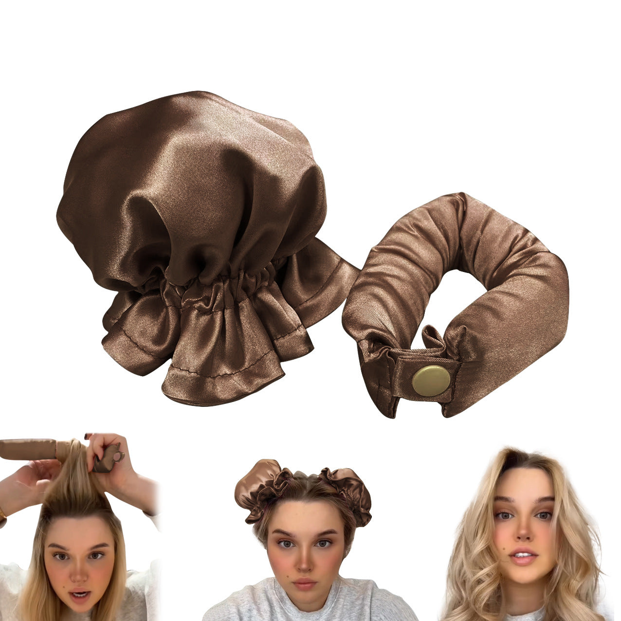 CurlGlam™ | Effortless Heatless Curlers