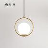 Harmony glass Pendant light