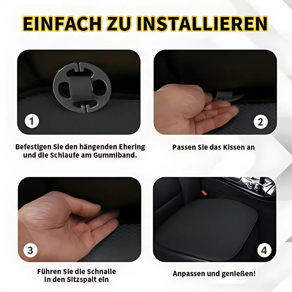 ChillRide™ | Breathable Luxury for Your Car Seat