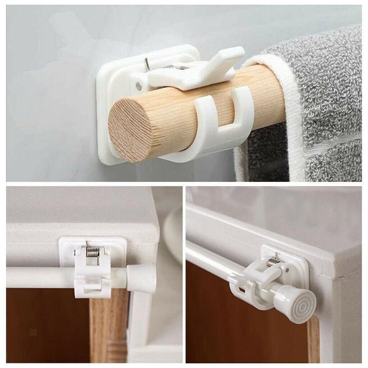 CurtainSnap™ | Hang Curtains the Easy Way—No Screws, No Damage!