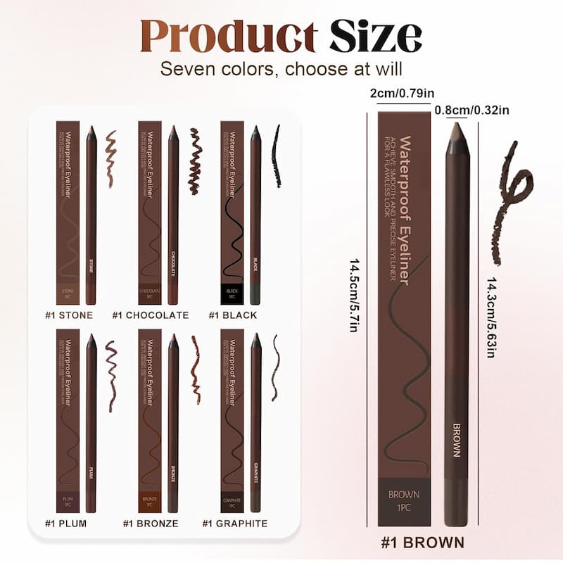 InkLuxe™ | Waterproof Elegance for Your Eyes, All Day!