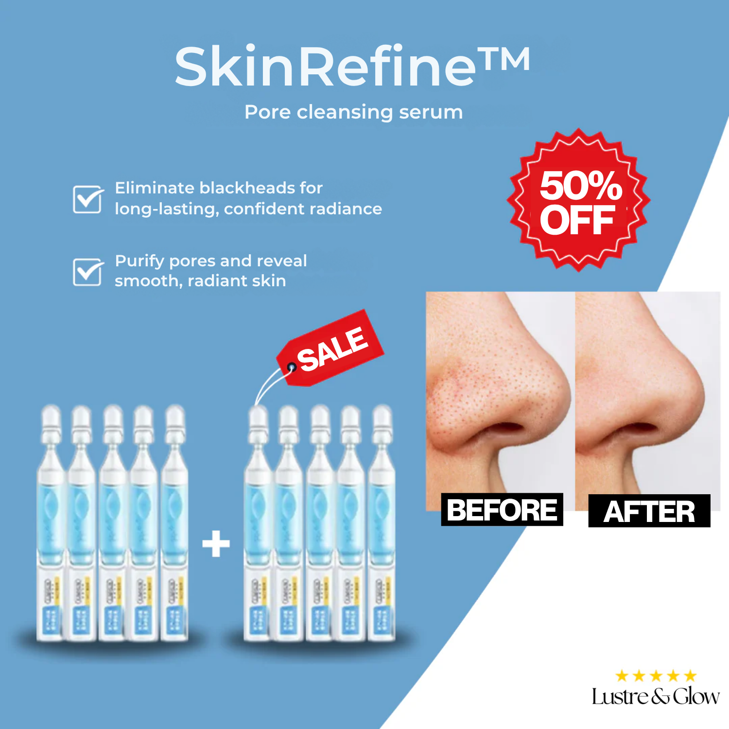 SkinRefine™ | Serum That Targets Clogged Pores For Flawless Skin