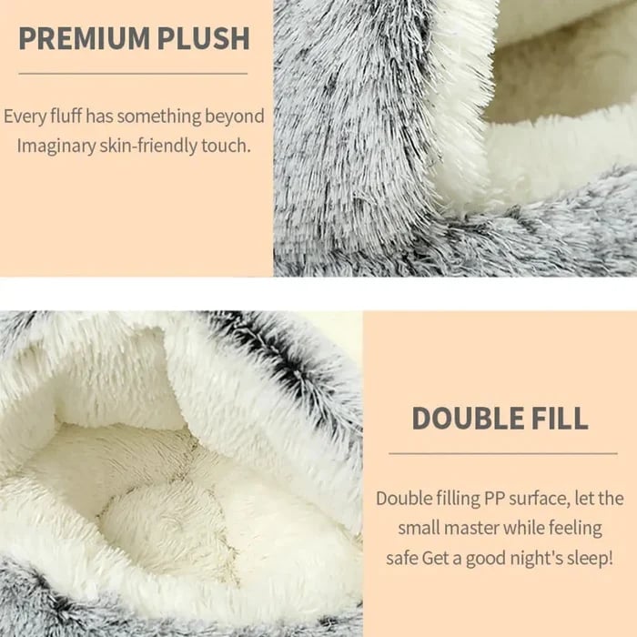 PawHaven™ | Where Pets Curl Up in Pure Comfort!