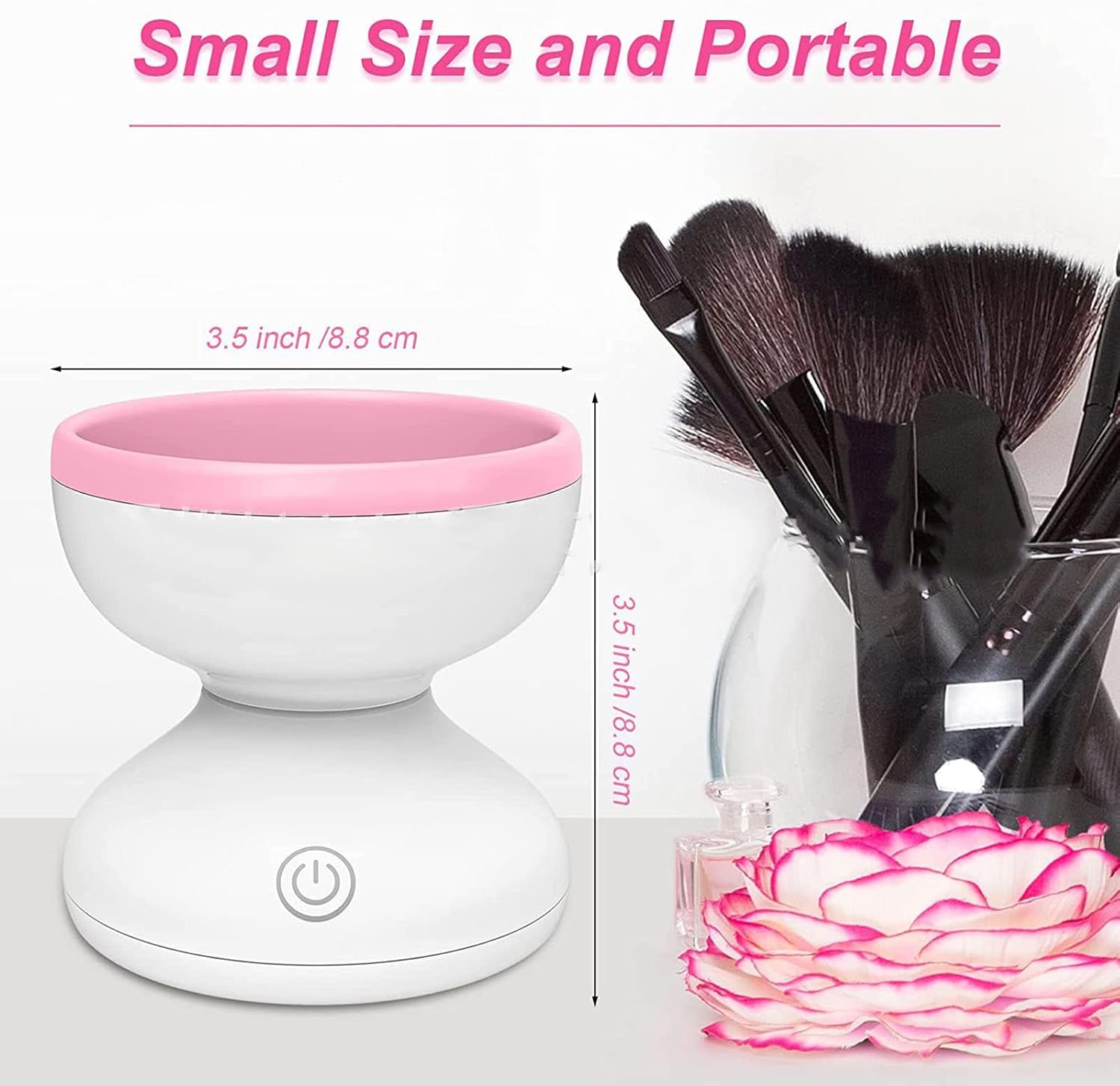 CleanGlam™ | Effortless Brush Cleaning for Perfect Makeup Every Time!