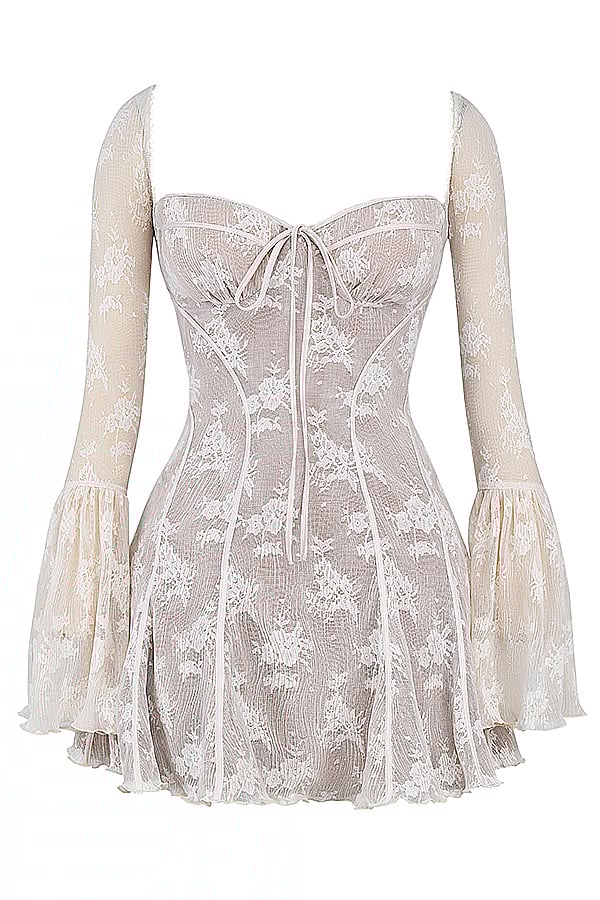 Lira™ | A Romantic Lace Dress for Effortless Charm