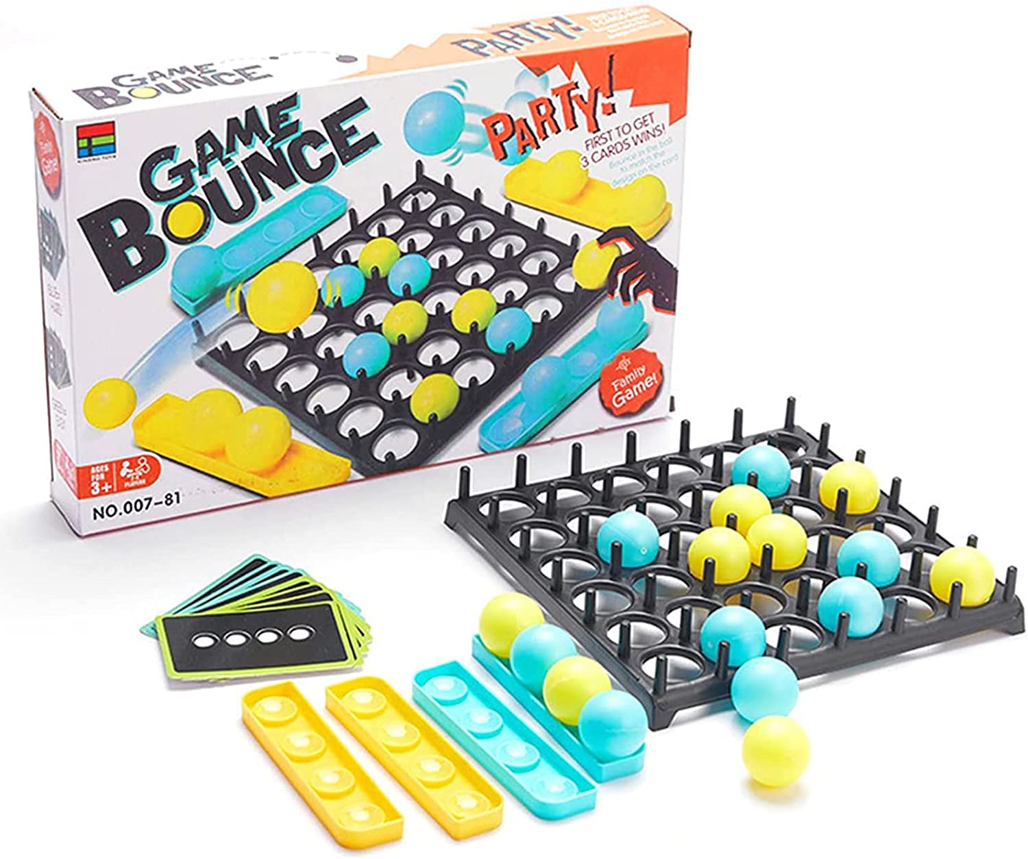 BounceX™ | Bounce Challenge Board Game Set