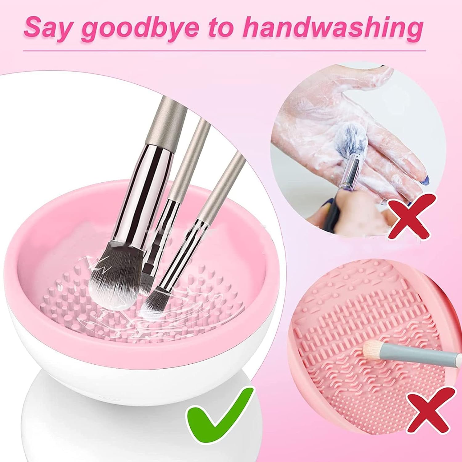 CleanGlam™ | Effortless Brush Cleaning for Perfect Makeup Every Time!