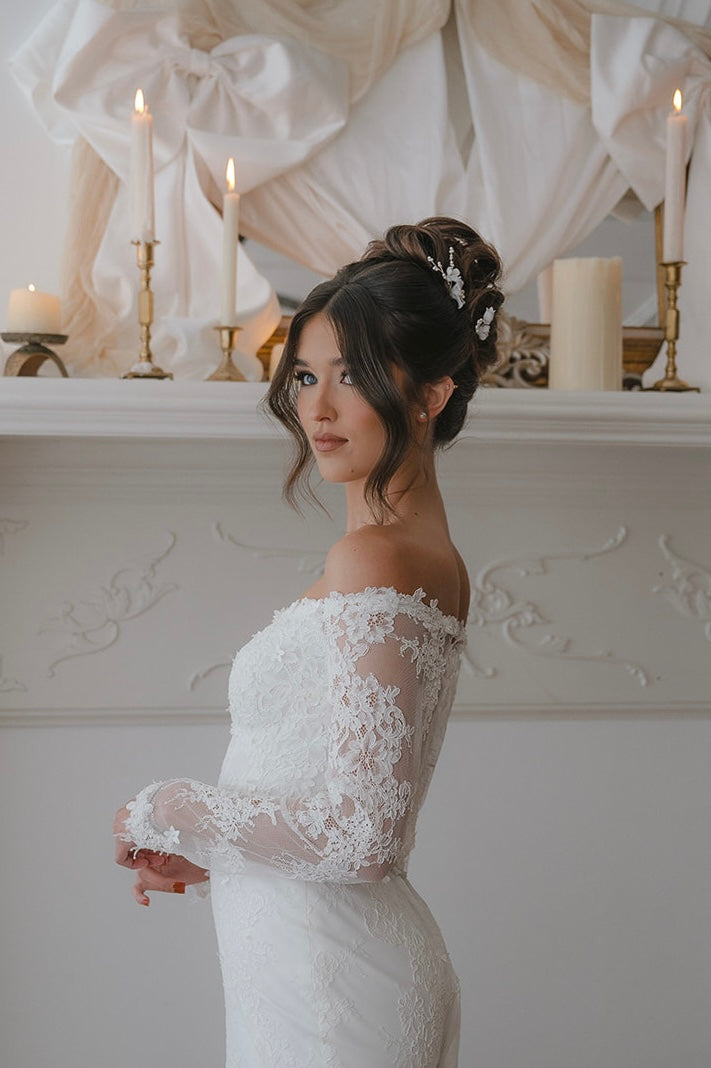 Tina™ | Elegant Floral Hair Pins