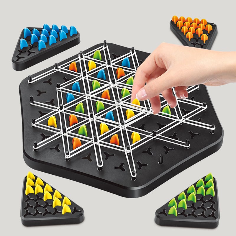 TieMaster™ | Chain Triangle Chess Game